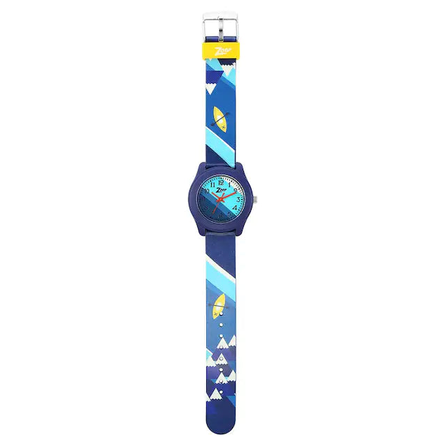 Zoop Outdoor life Blue Dial Plastic Strap for Kids