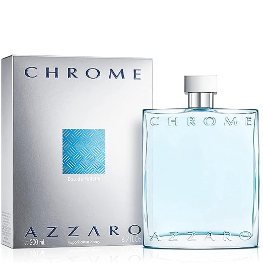 Azzaro Chrome Eau De Toilette for him, 200ml