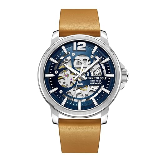Kenneth Cole Blue Dial Automatic Watch for Men