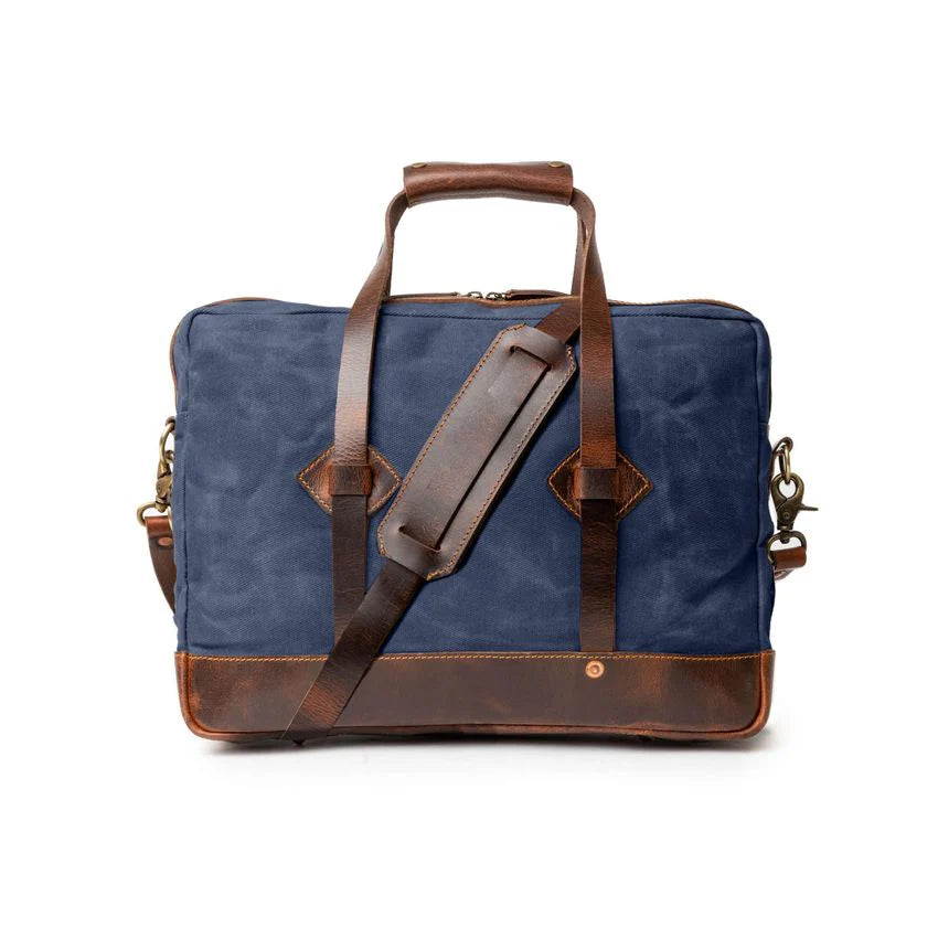 DRAKENSBERG Briefcase »Noah« Ocean-Blue