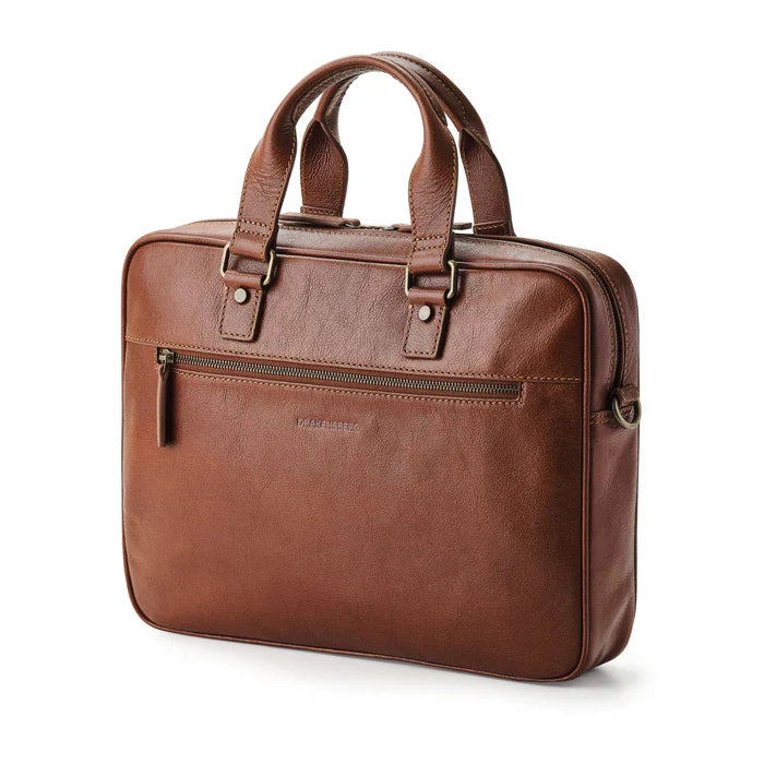 DRAKENSBERG Briefcase »Marlon« Chestnut-Brown