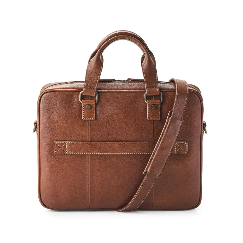 DRAKENSBERG Briefcase »Marlon« Chestnut-Brown