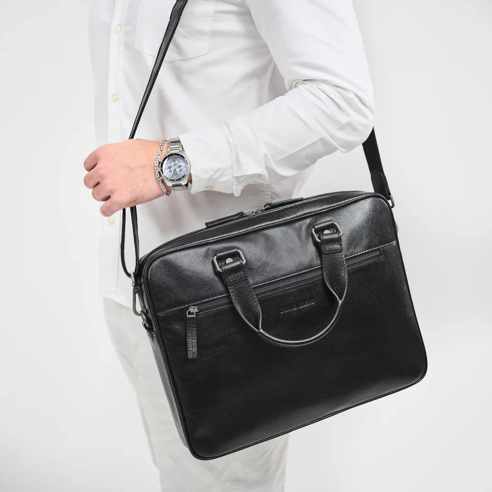 DRAKENSBERG Briefcase »Marlon« Deep-Black