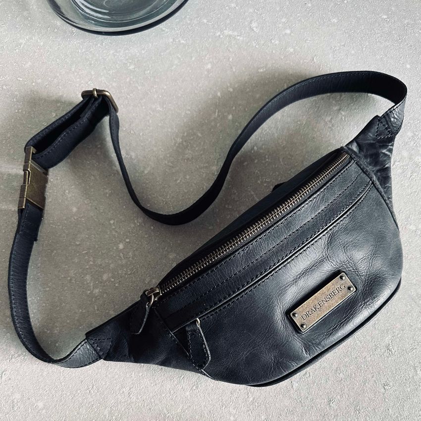 DRAKENSBERG Bum Bag »Mel« Vintage-Black