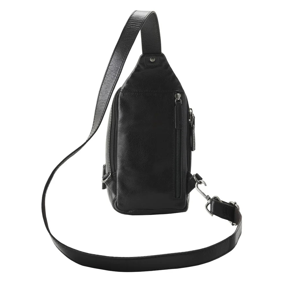 DRAKENSBERG Shoulder Backpack »Emilio« Deep-Black