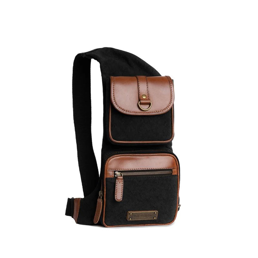 DRAKENSBERG Sling Backpack »Mateo« Black