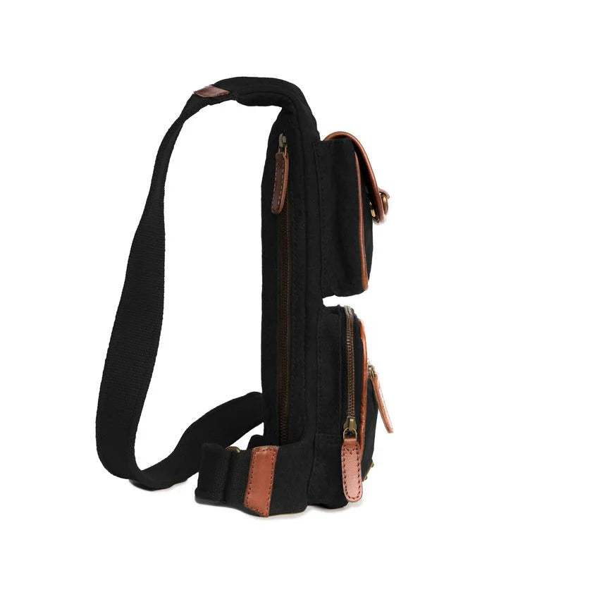 DRAKENSBERG Sling Backpack »Mateo« Black