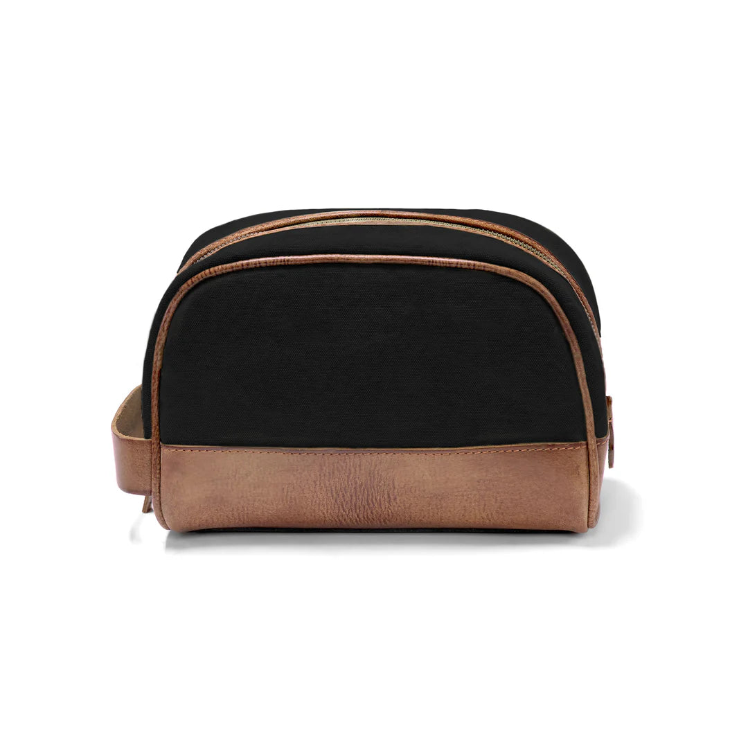 DRAKENSBERG Set/2 Duffle bag »Toby« & Dopp Kit »Glen« Black