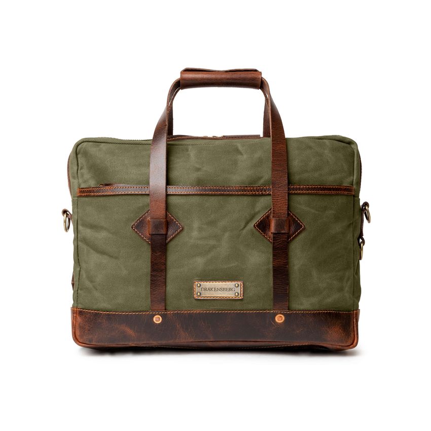 DRAKENSBERG Briefcase »Noah« Forest-Green