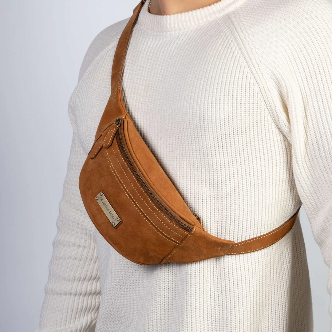 DRAKENSBERG Bum Bag »Mel« Cognac-Brown