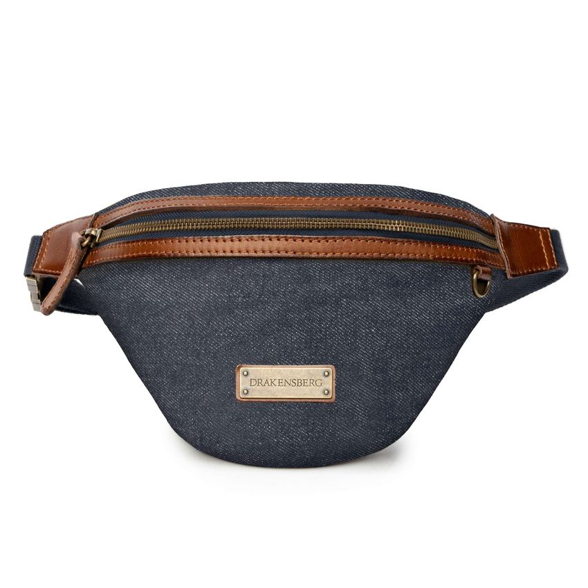 DRAKENSBERG Bum Bag »Mike« Denim-Blue