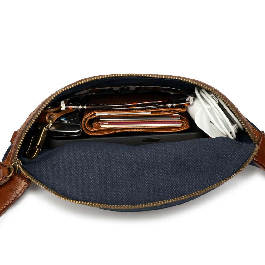 DRAKENSBERG Bum Bag »Mike« Denim-Blue