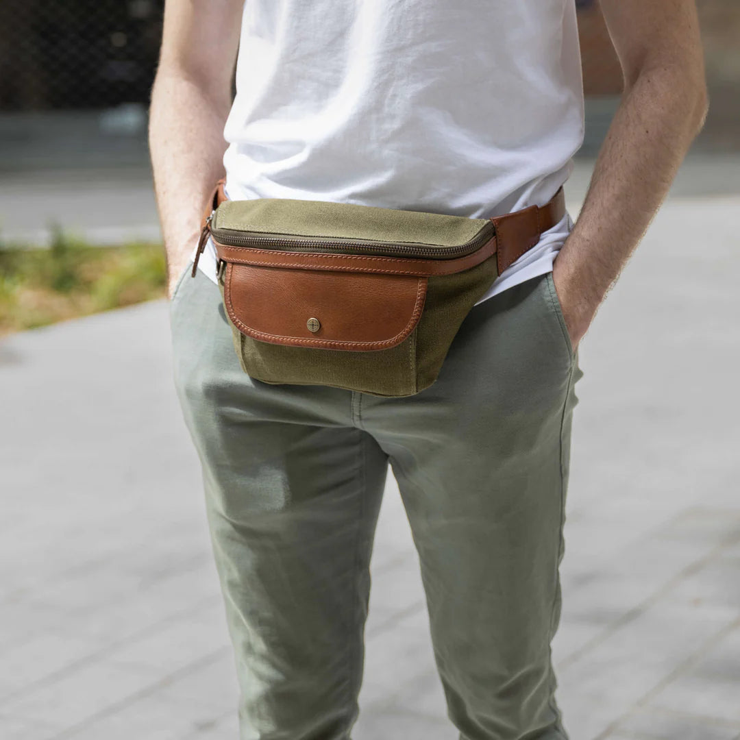 DRAKENSBERG Bum Bag »Sean« Olive-Green