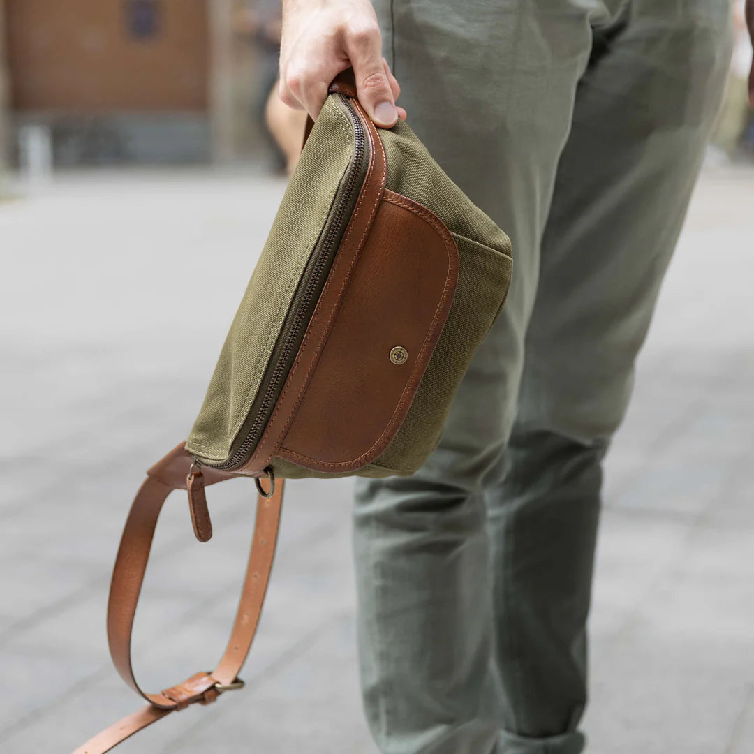 DRAKENSBERG Bum Bag »Sean« Olive-Green