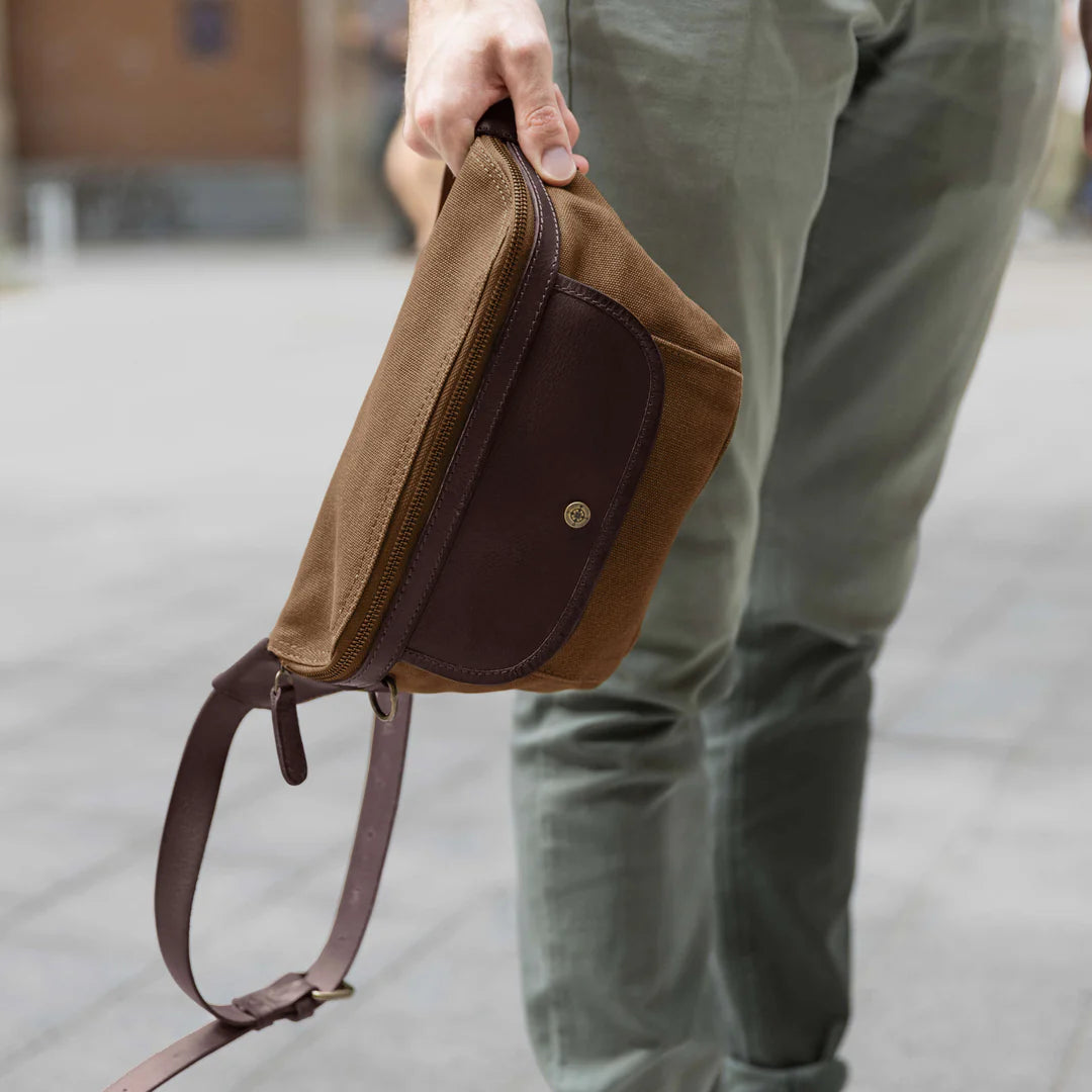 DRAKENSBERG Bum Bag »Sean« Umbra-Brown