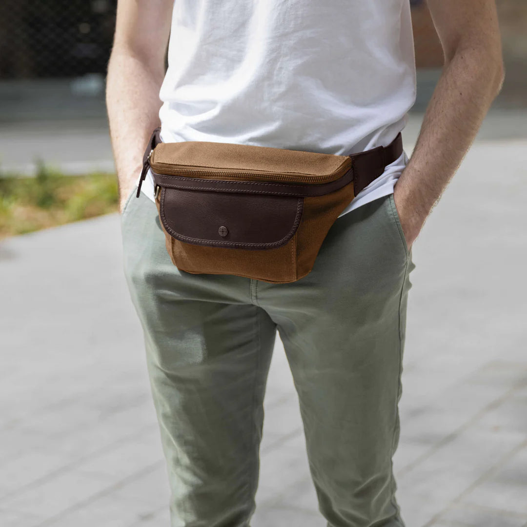 DRAKENSBERG Bum Bag »Sean« Umbra-Brown