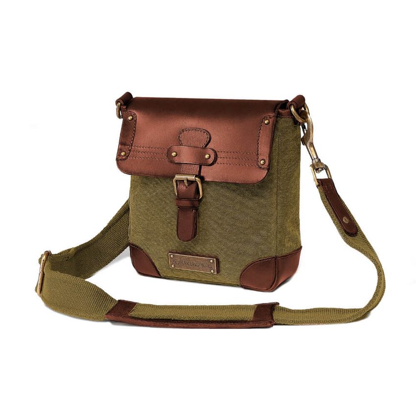 DRAKENSBERG Shoulder Bag »Mila« Olive-Green