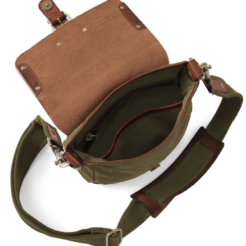 DRAKENSBERG Shoulder Bag »Mila« Olive-Green