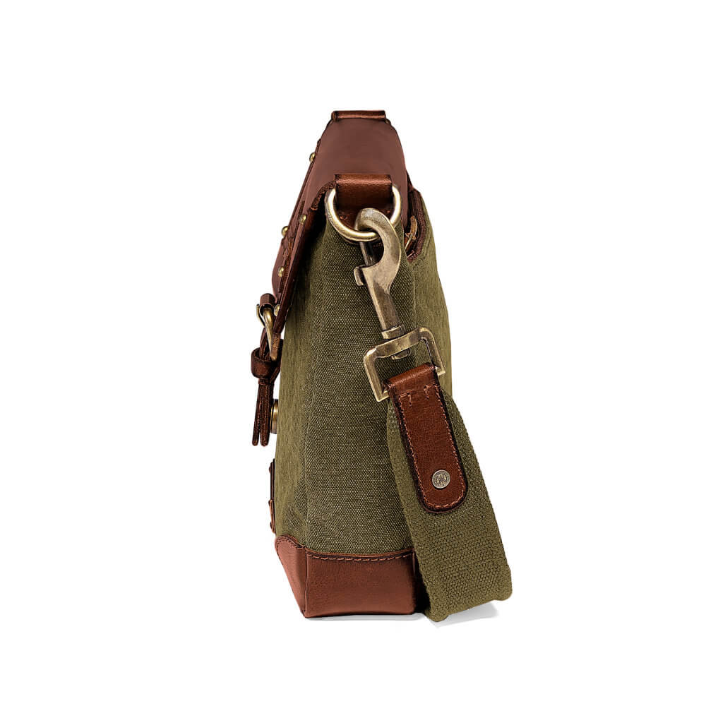 DRAKENSBERG Shoulder Bag »Mila« Olive-Green