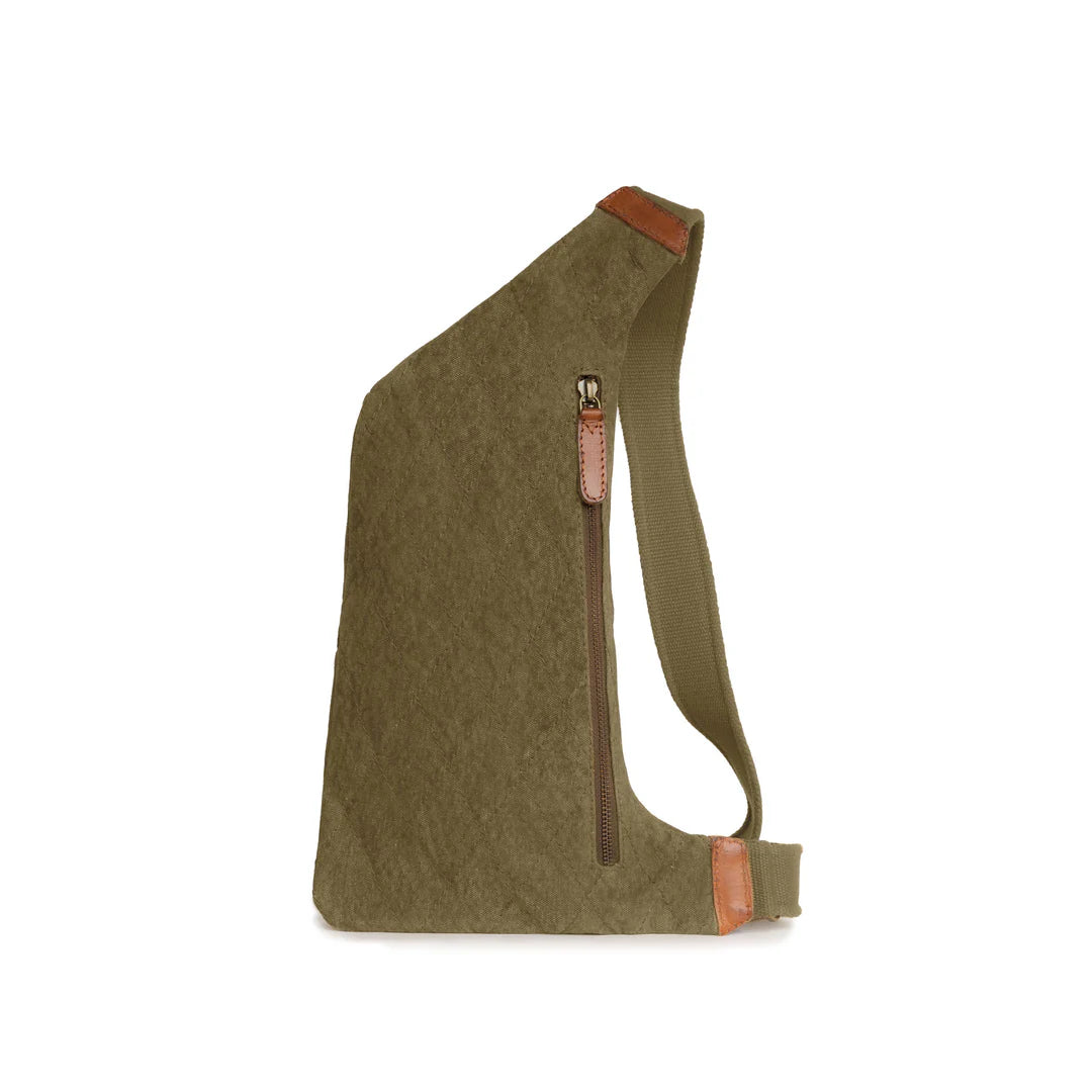 DRAKENSBERG Sling Backpack »Mateo« Olive-Green