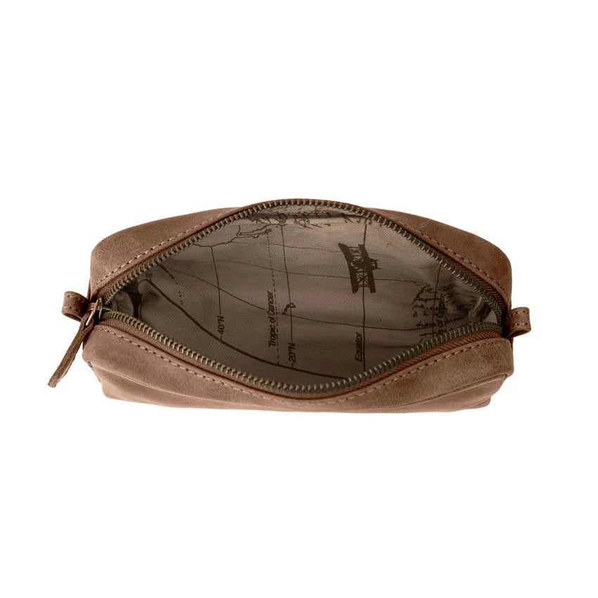 DRAKENSBERG Pencil Case »Tim« Havana-Brown