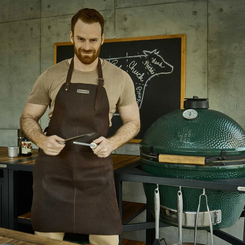 DRAKENSBERG BBQ Apron »Bob« Coffee-Brown