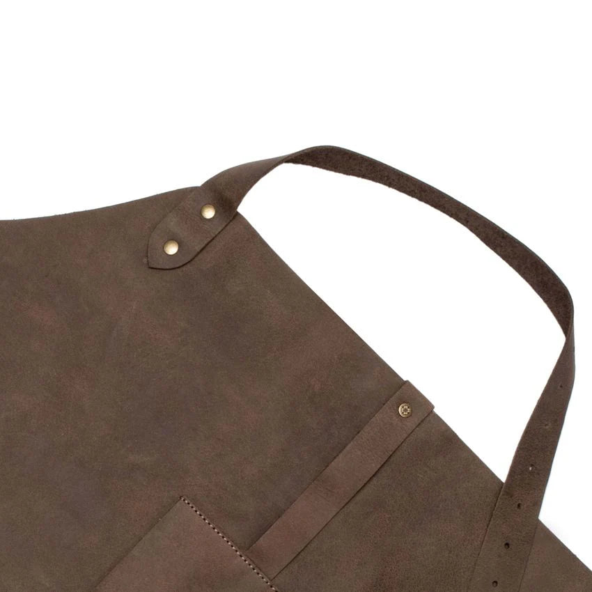 DRAKENSBERG BBQ Apron »Bob« Coffee-Brown