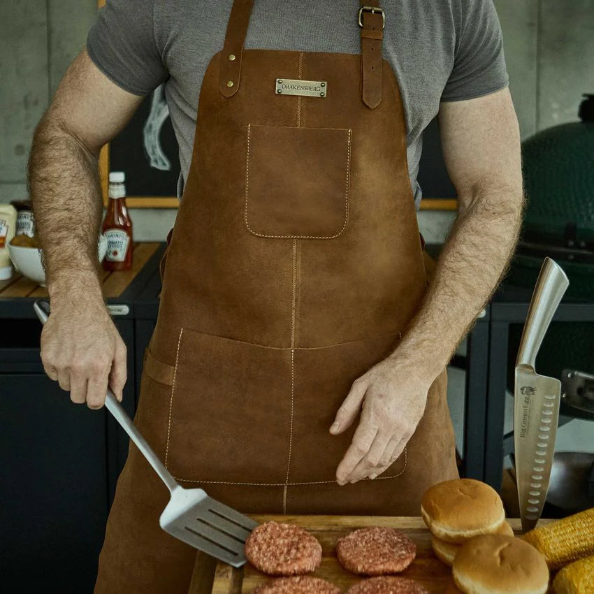 DRAKENSBERG BBQ Apron »Bob« Havana-Brown