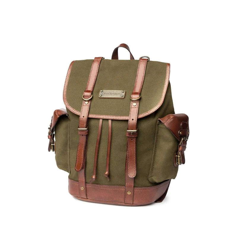 DRAKENSBERG Backpack »Henry« M Olive-Green