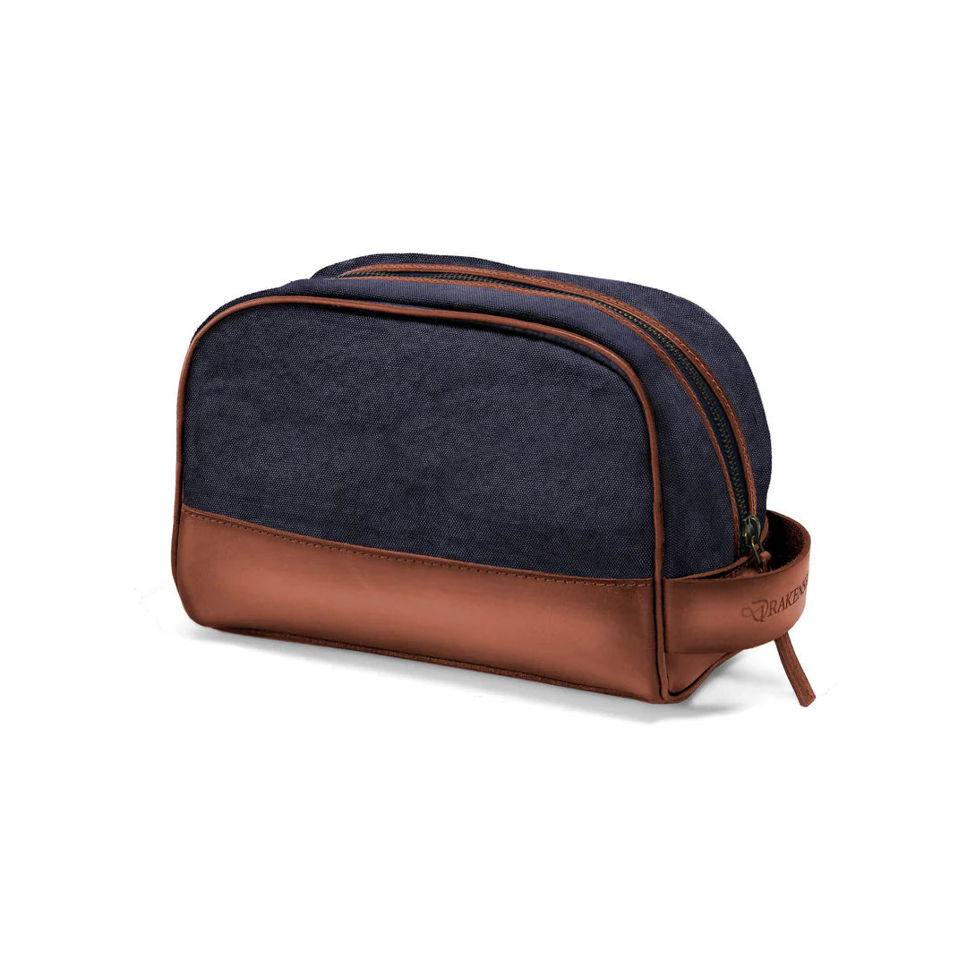 DRAKENSBERG Dopp Kit »Glen« Navy-Blue