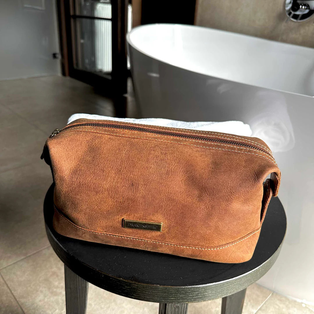 DRAKENSBERG Dopp Kit »Ruby« Havana-Brown