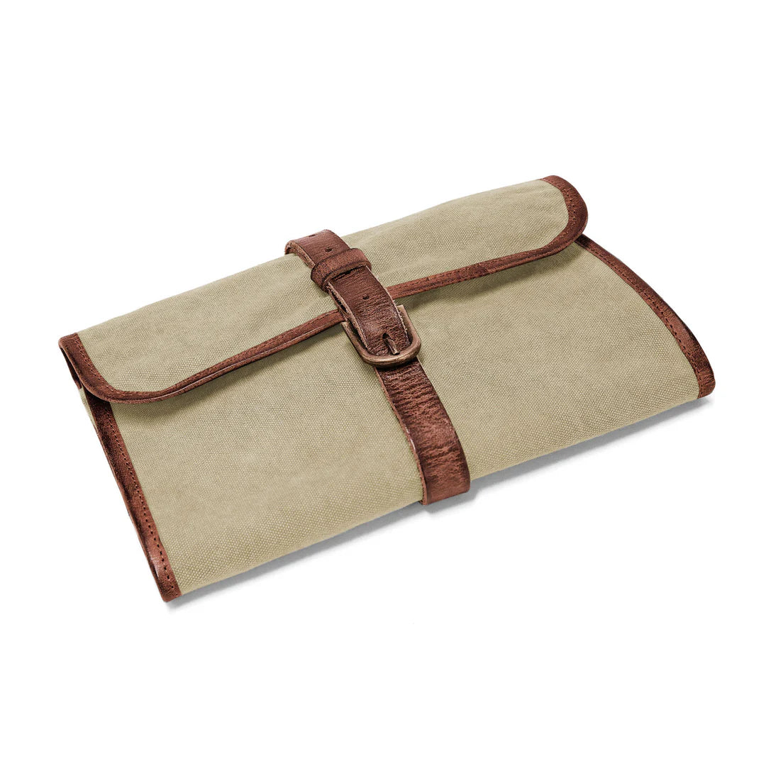 DRAKENSBERG Toiletry Bag »Sid« Khaki-Beige