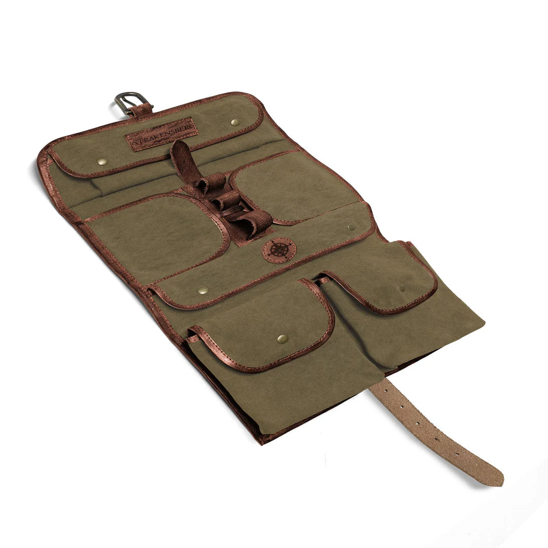 DRAKENSBERG Toiletry Bag »Sid« Olive-Green