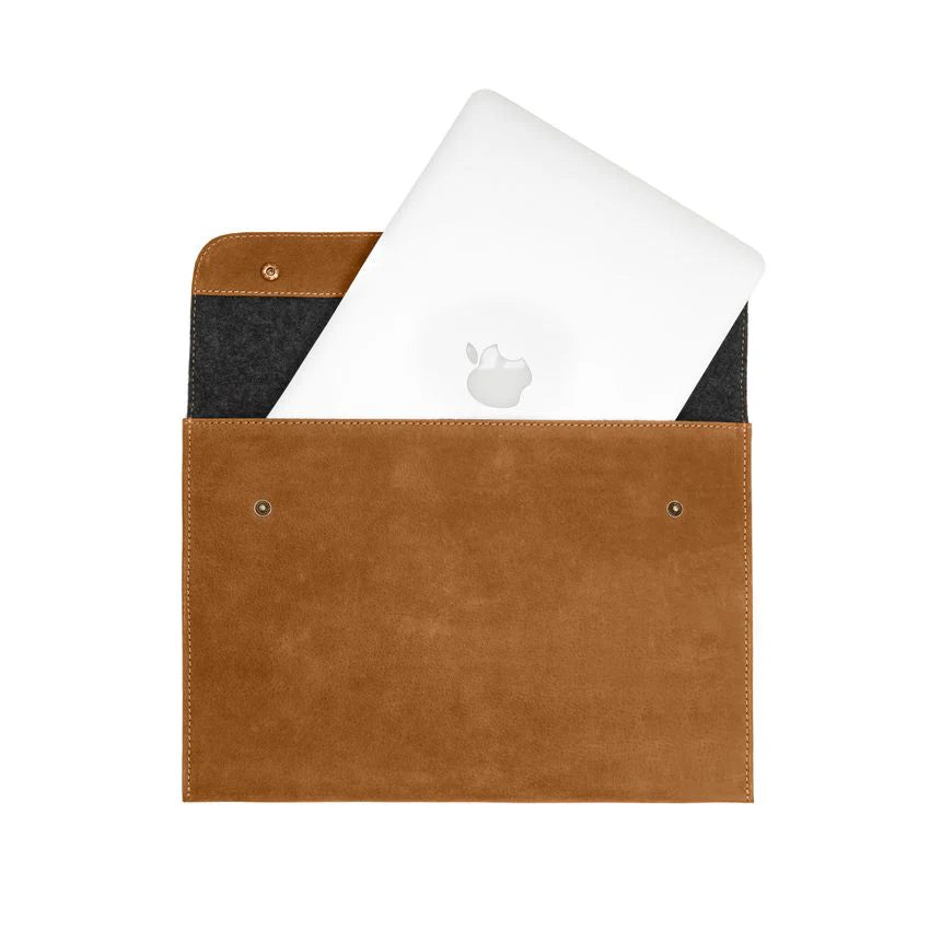 DRAKENSBERG Laptop Sleeve »Jonah« 13" Cognac-Brown