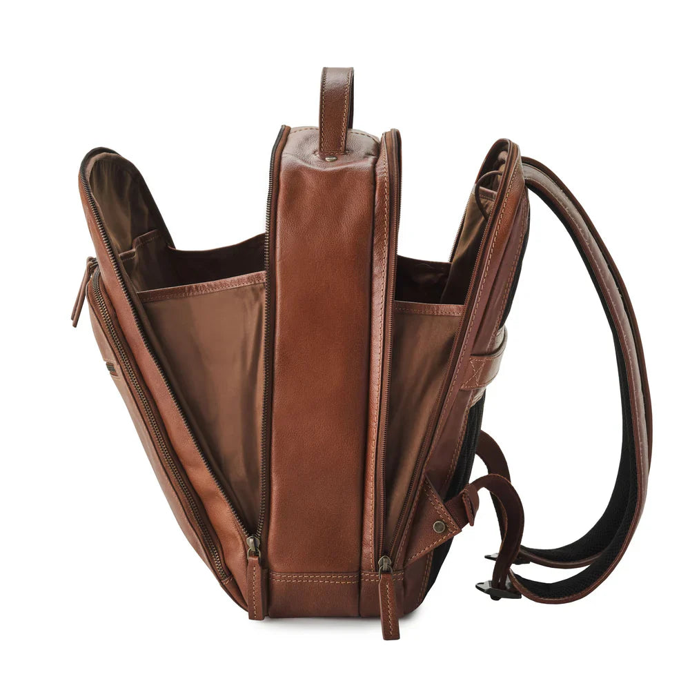 DRAKENSBERG Backpack »Frederico« Chestnut-Brown