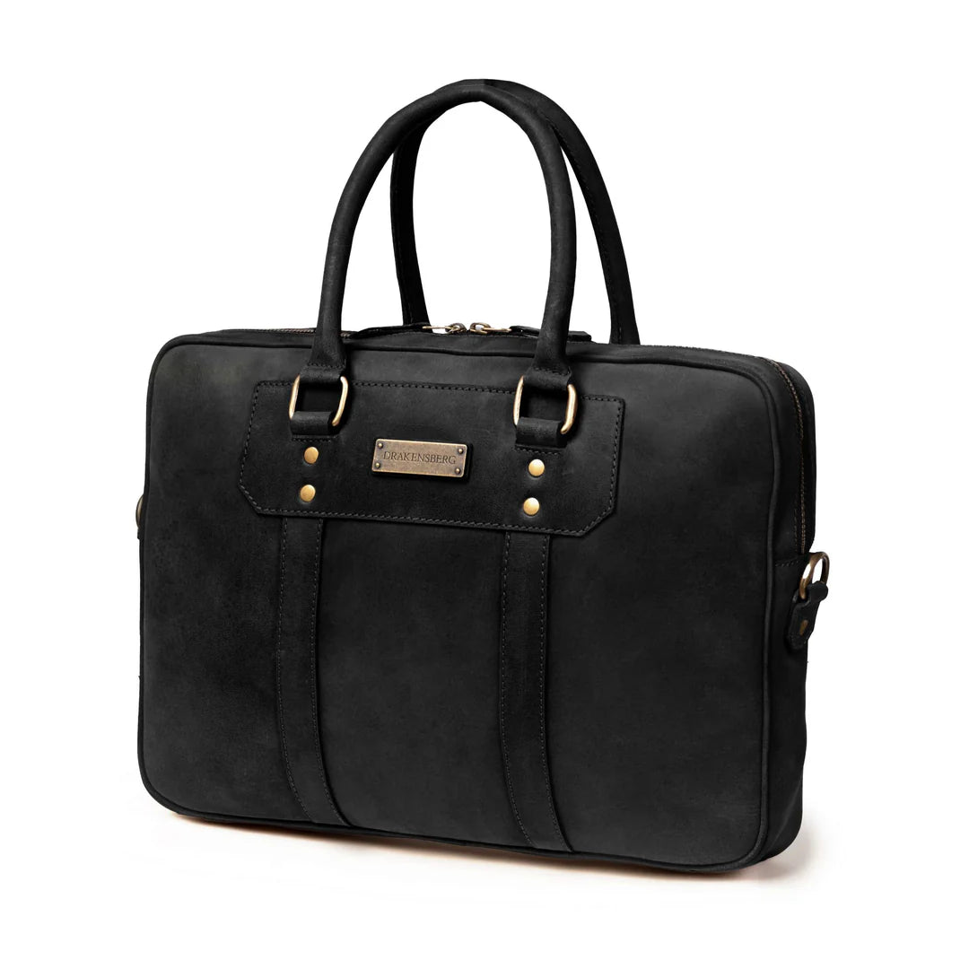 DRAKENSBERG Briefcase »Harvey« Vintage-Black