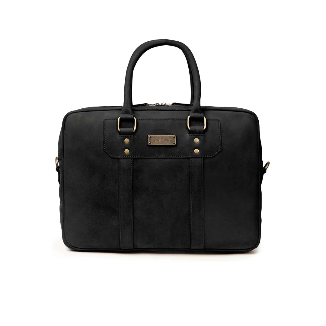 DRAKENSBERG Briefcase »Harvey« Vintage-Black