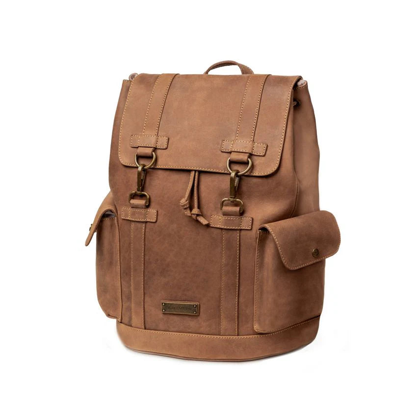 DRAKENSBERG Backpack »Bruce« Havana-Brown