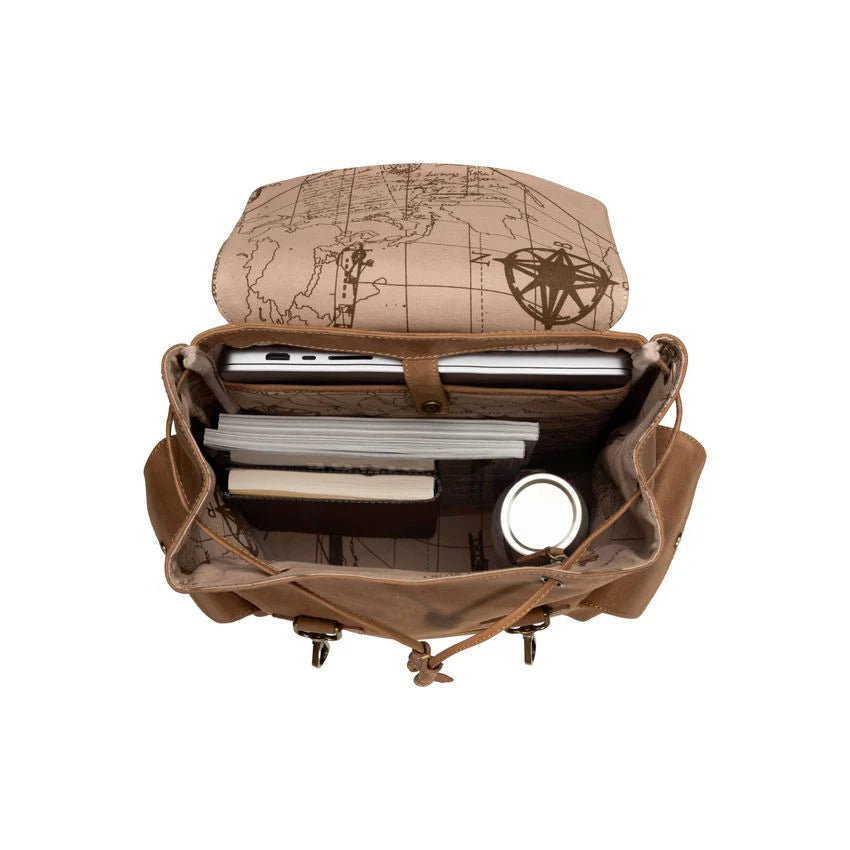 DRAKENSBERG Backpack »Bruce« Havana-Brown