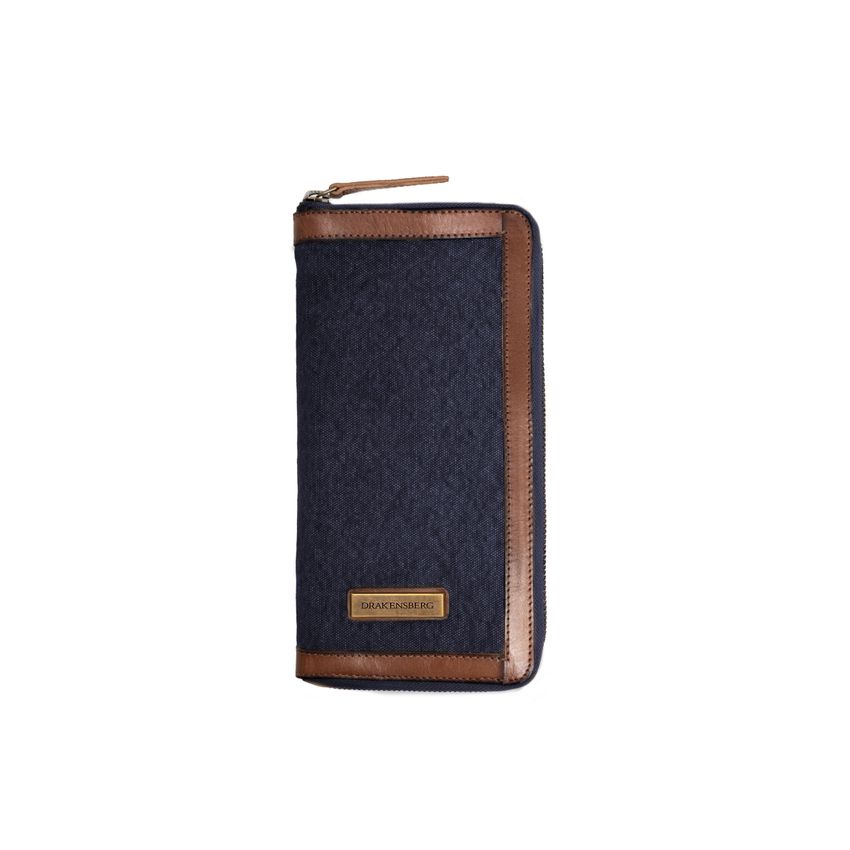 DRAKENSBERG Travel Wallet »Travis« Navy-Blue