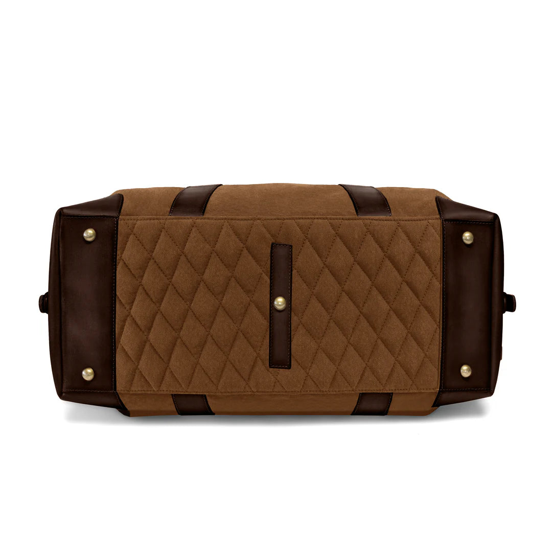 DRAKENSBERG Set/2 weekender »David« & Toiletry Bag »Sid« Umbra-Brown