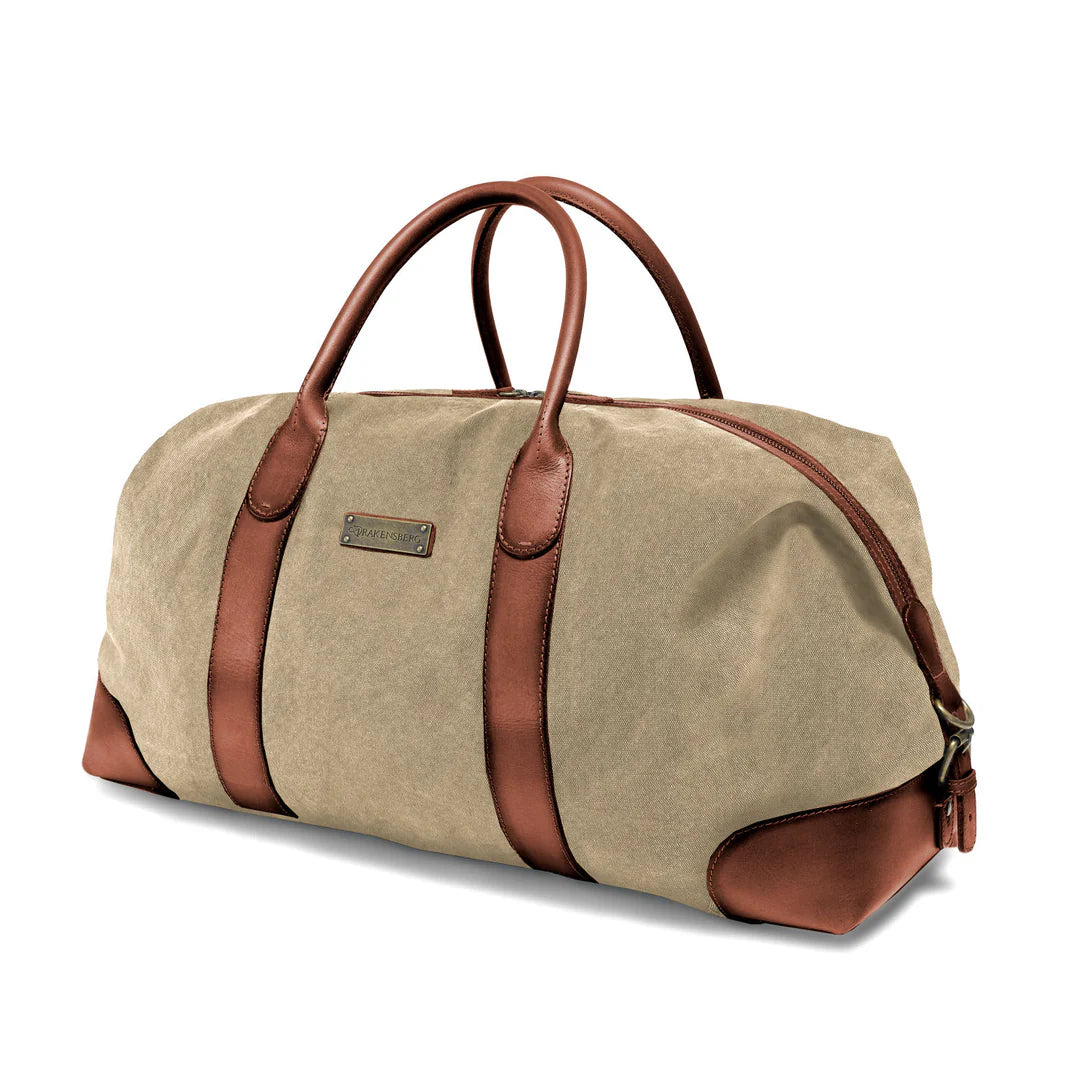 DRAKENSBERG Duffle bag »David« L Khaki-Beige