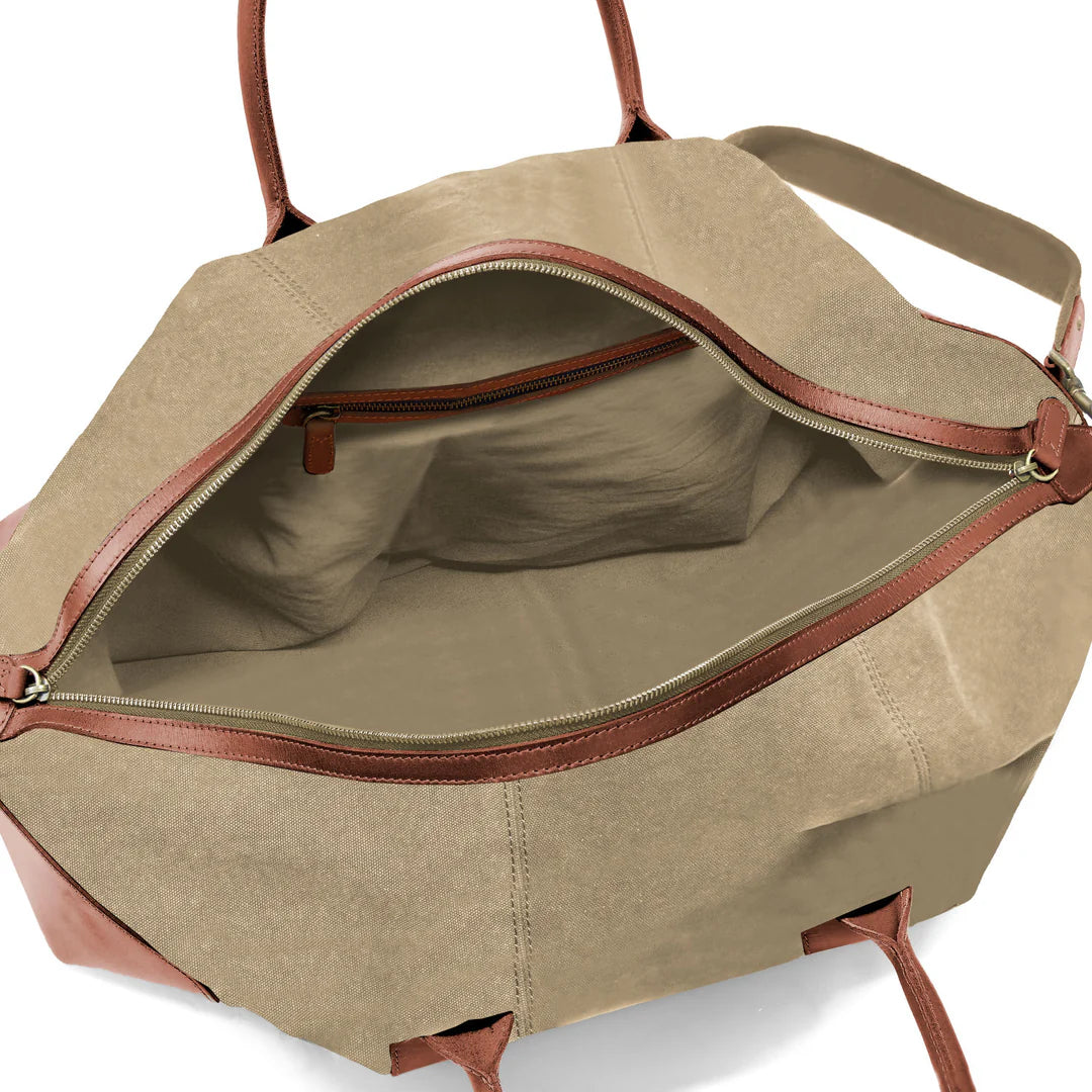 DRAKENSBERG Duffle bag »David« L Khaki-Beige