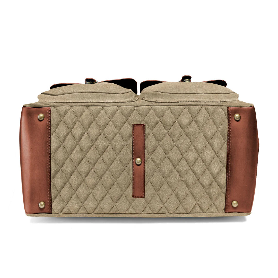 DRAKENSBERG Duffle bag »Steve« Khaki-Beige