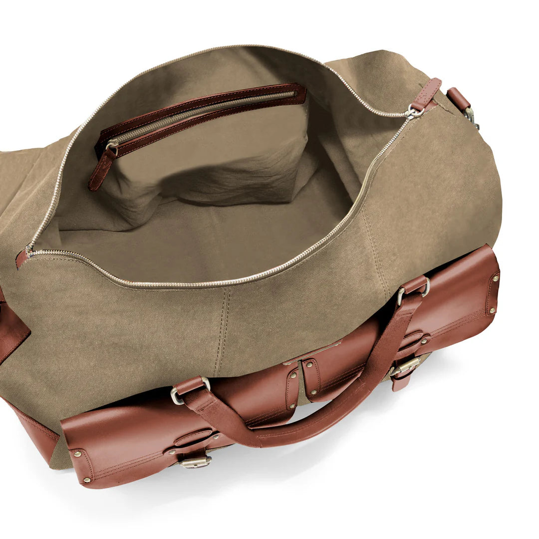 DRAKENSBERG Duffle bag »Steve« Khaki-Beige