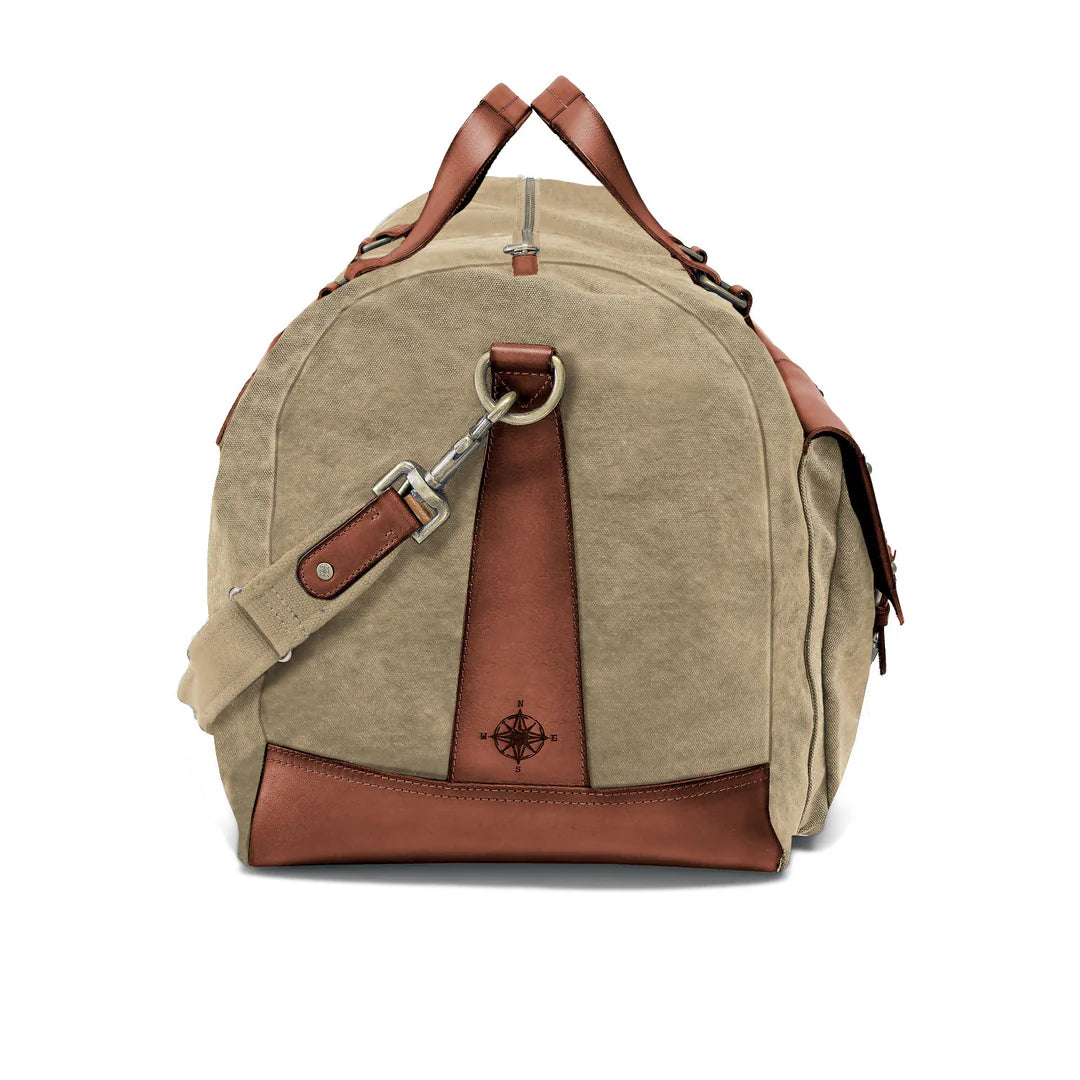 DRAKENSBERG Duffle bag »Steve« Khaki-Beige