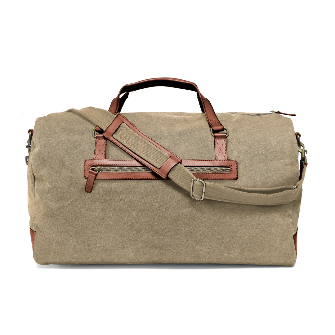 DRAKENSBERG Set/2 travel bag »Steve« & toiletry bag »Glen« Khaki-Beige