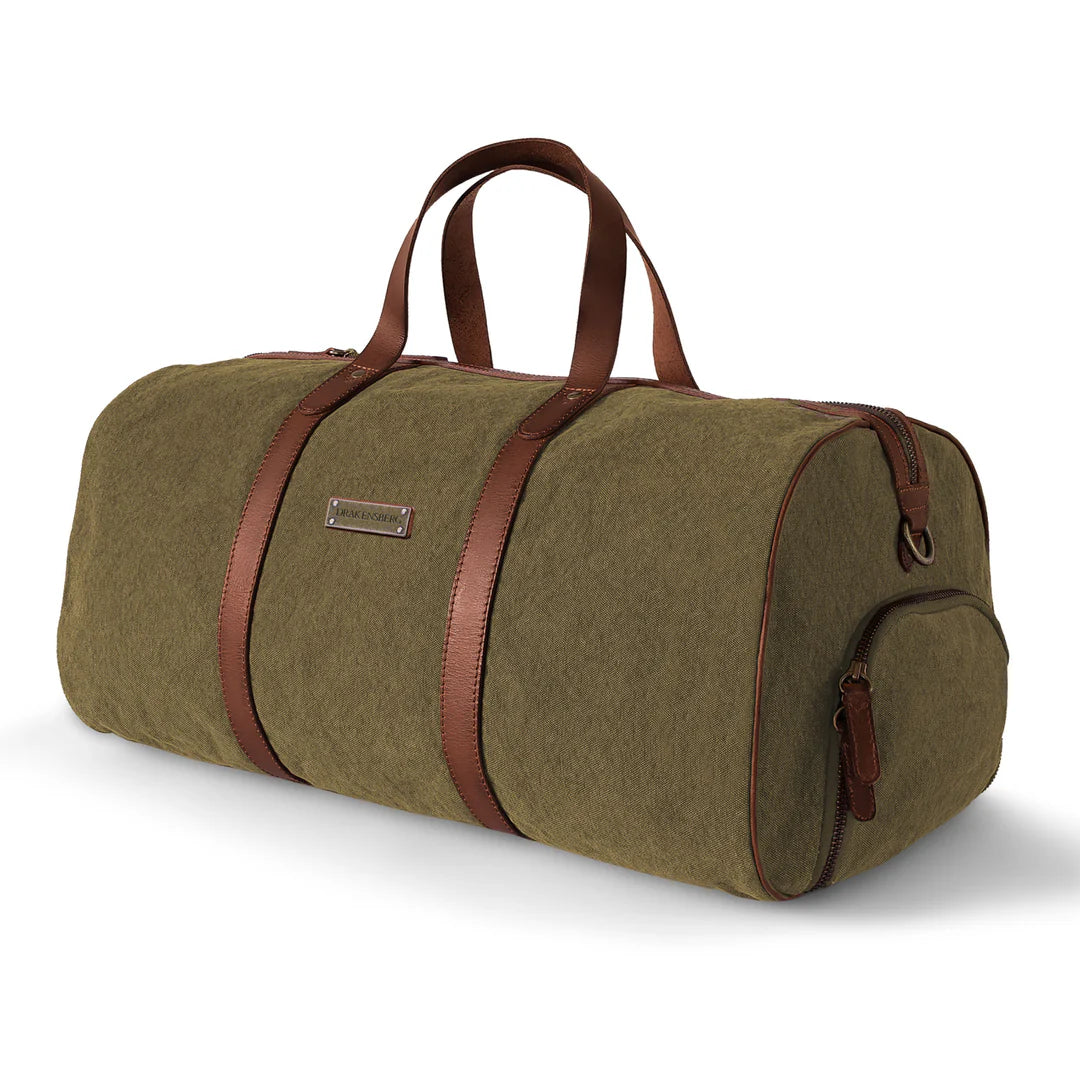 DRAKENSBERG Duffle bag »Toby« Olive-Green