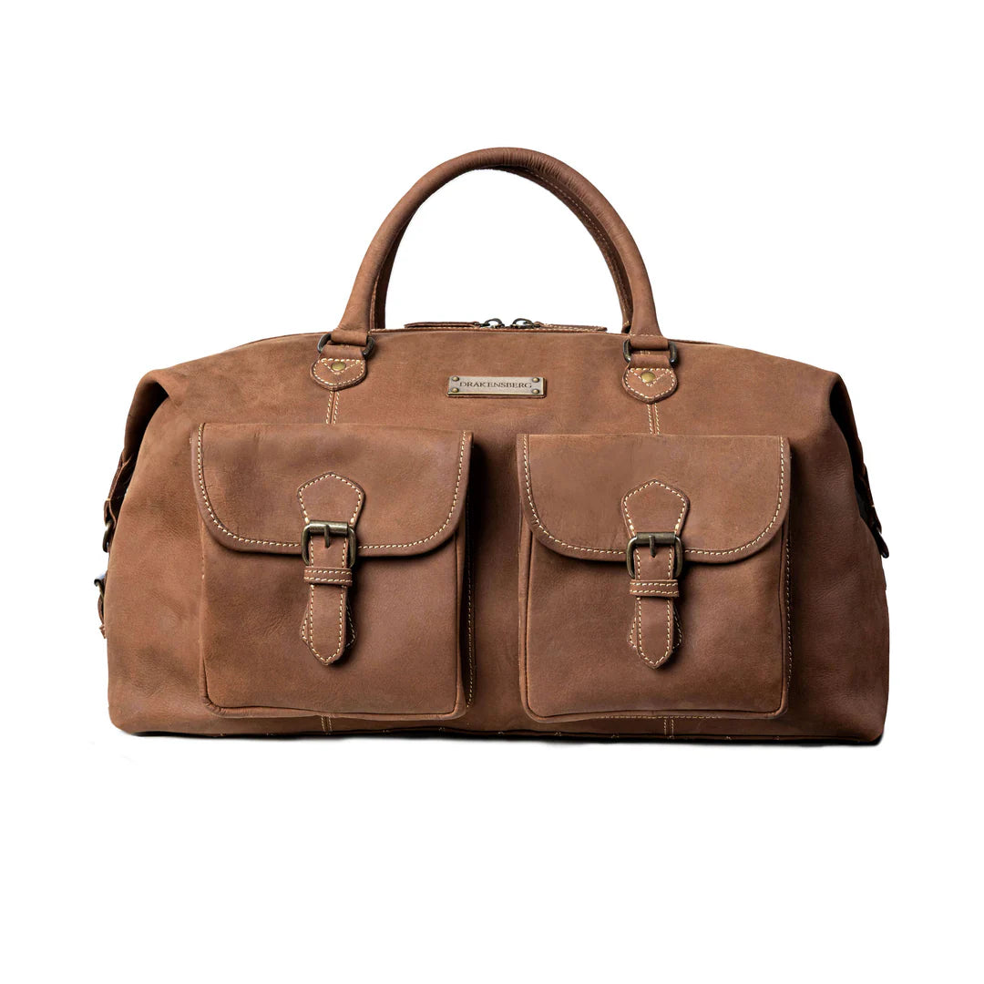 DRAKENSBERG Duffle bag »Ray« Havana-Brown