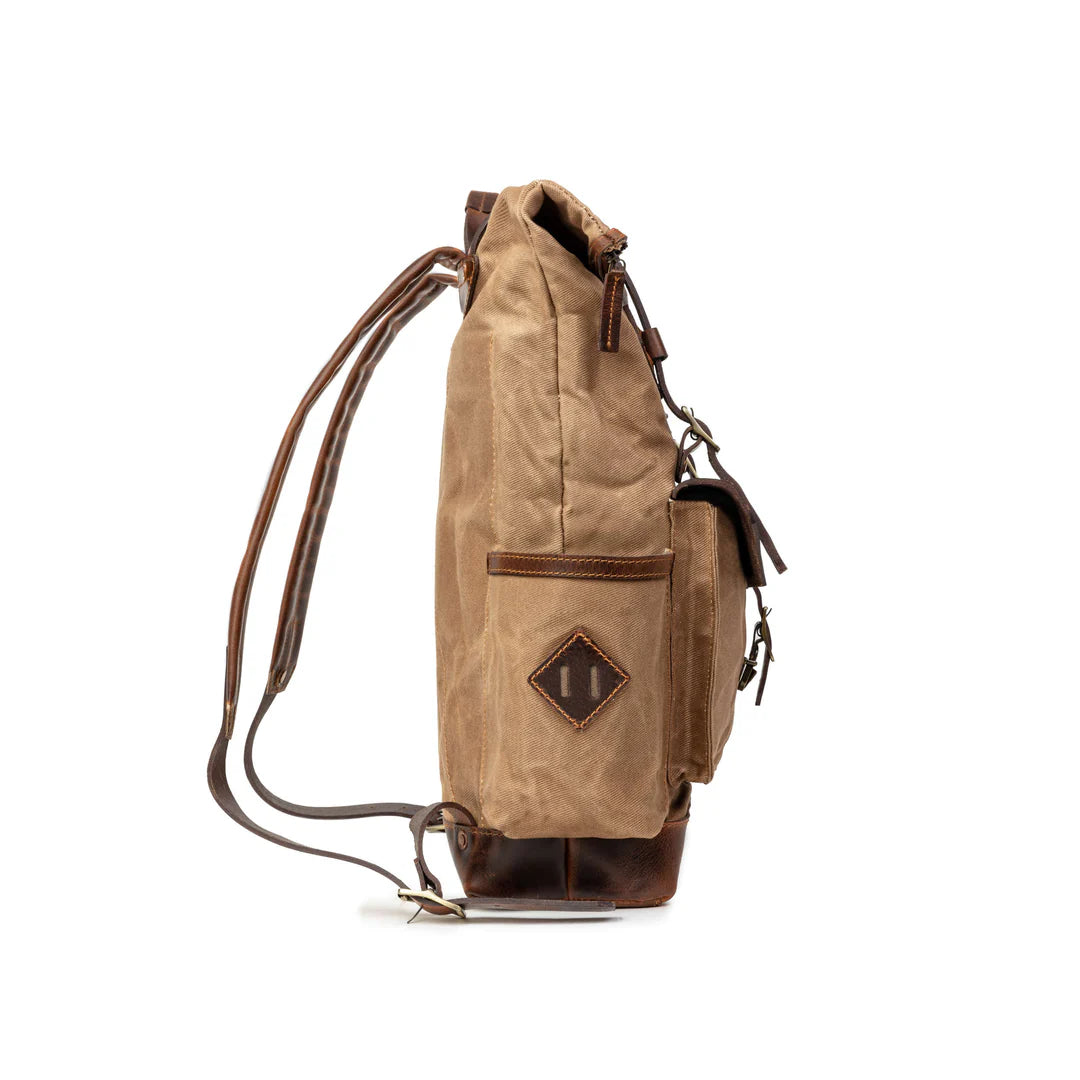 DRAKENSBERG Backpack »Adam« Khaki-Sand